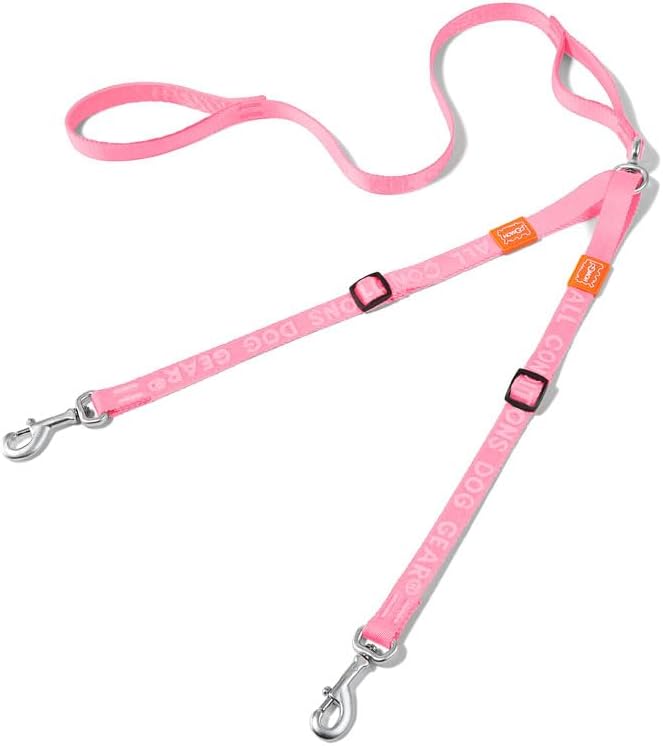 HOWGO Double Dog Leash, Tangle-Free 360 Swivel by HOWGO