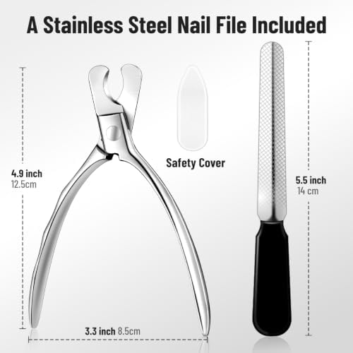 Large Dog Nail Clippers, Heavy Duty Thick Nail Trimmer - Image 6