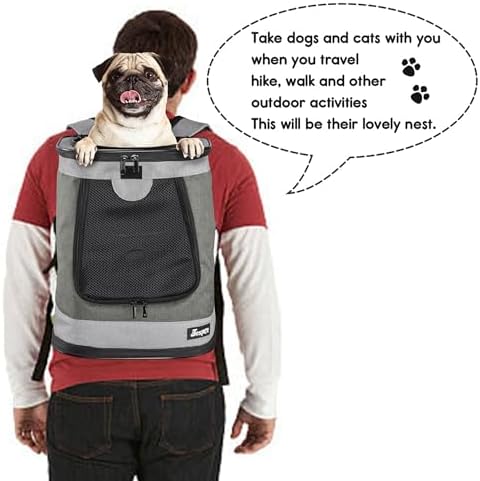 Jespet Soft Pet Carrier Outdoor Backpack - Image 5