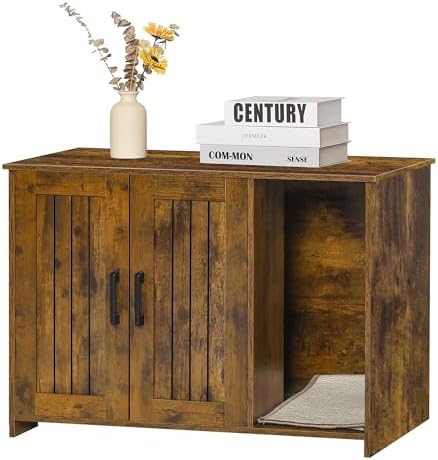 Dwanton Cat Litter Box Enclosure, by DWANTON