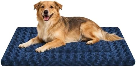 Dog Bed Mat - Dog Crate Pad - Reversible Mat by FogkissComfyPawsHome