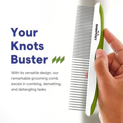 Dog & Cat Grooming Comb for Removes Tangles, and Matted Fur - Image 2