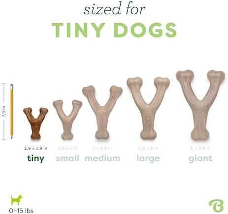 Benebone Wishbone Dog Chew Toy for Aggressive Chewers, Real Bacon - Image 4