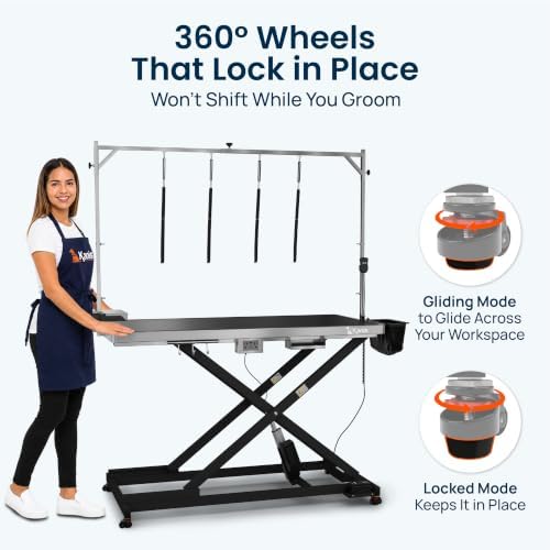 KANIS Professional Electric Dog Grooming Table - Image 4