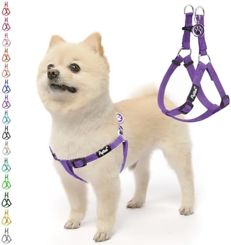 PUPTECK No Pull Dog Harness Small Sized Step-in Adjustable Puppy Vest by PUPTECK