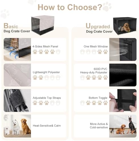 Explore Land Breathable Dog Crate Cover, 42 inches - Image 6