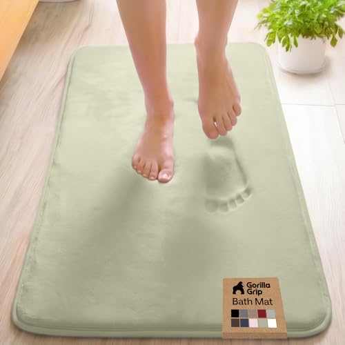 GORILLA GRIP® Memory Foam Bath Rug by GorillaGrip