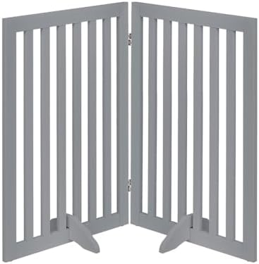 unipaws 36”H Free Standing Pet Gate by unipaws
