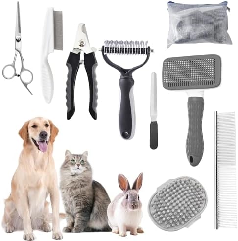 Dog Brush for Shedding by KUEIOX