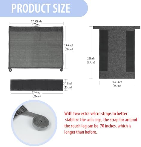 Oroonoko Cat Scratch Couch Protector, Couch Protector from Cat Claws - Image 2