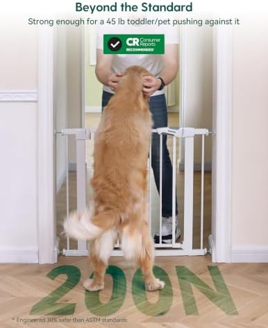 Babelio 26-40" Pressure Mounted Baby Gate - Image 2