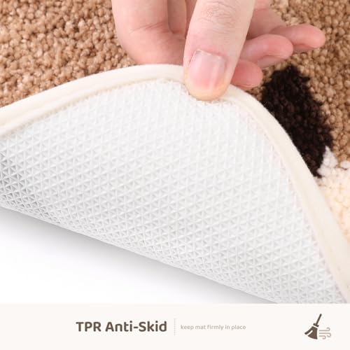 Molesun Cat Bath Mat 16x24, Soft Absorbent Microfiber Bath Rugs - Image 6