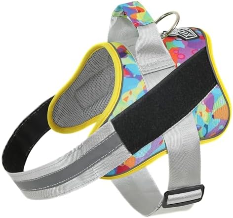 Bolux Dog Harness, No-Pull Reflective Dog Vest, Breathable Adjustable Pet by Bolux