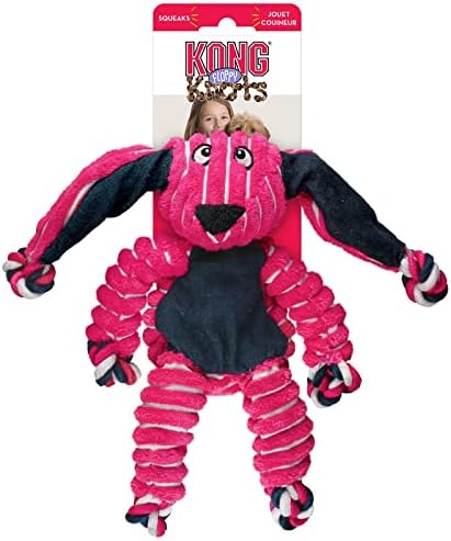 KONG Floppy Knots Rope and Plush Dog Toy, Medium/Large - Image 2