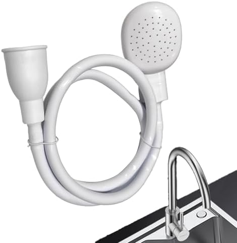 6.56FT Sink Spray Hose, Portable Rubber Sink Hose Sprayer by LiXiongBao