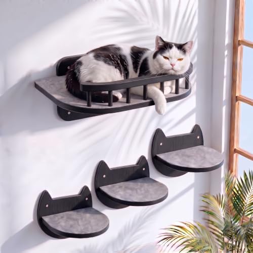 Cat Wall Shelves, Modern Cat Wall Furniture by BUOGA