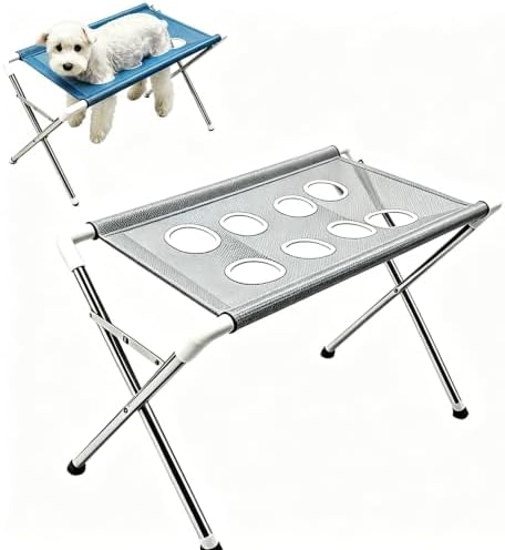 Foldable Pet Grooming Bath Table by Unknown