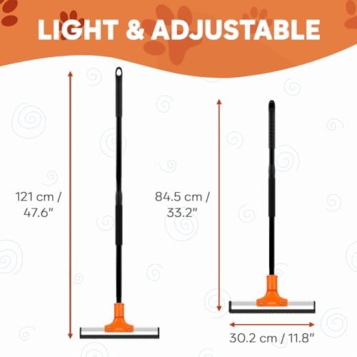 Carpet Rake and Fur Scraper for Pet Hair Removal - Image 4