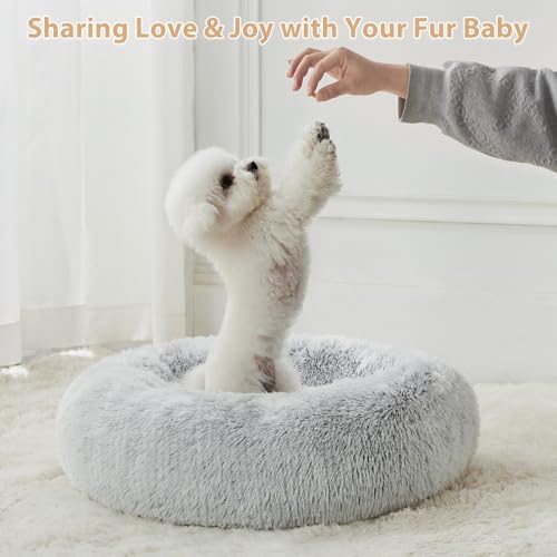 WNPETHOME Large Round Calming Dog Bed Cat Bed - Image 5