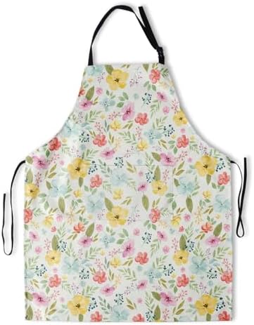 Sweetshow Cute Dog Apron with 2 Pockets and Adjustable Neck Waterproof Kitchen - Image 2