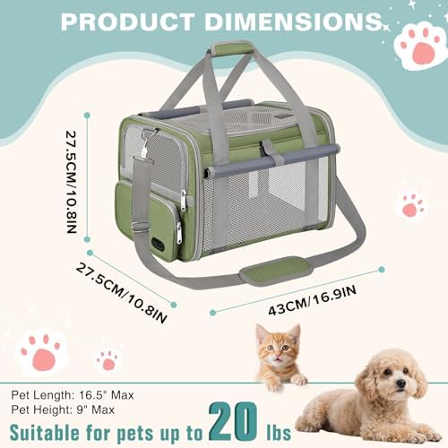 Soft Cat Carrier for Anxious Pets - Image 4