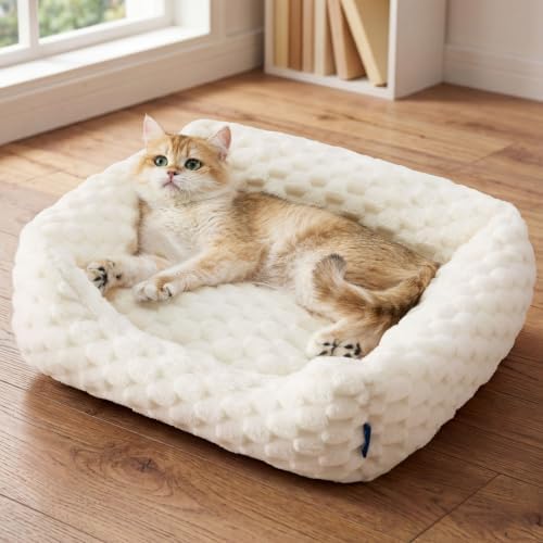 Bedsure Washable Fluffy Cute Cat Bed by BEDSURE