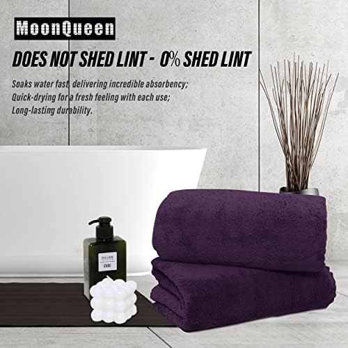 MOONQUEEN 2 Pack Premium Bath Towel Set - Image 3