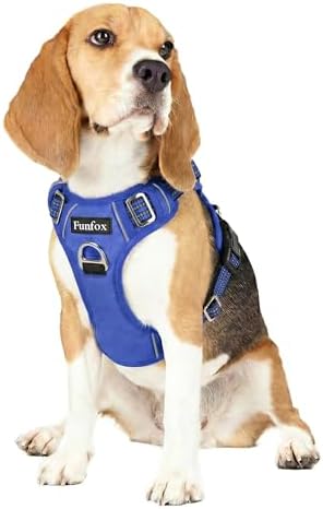 Funfox Dog Harness No Pull, Adjustable Pet Vest Harness, Super Soft Material by MyFUNFOX