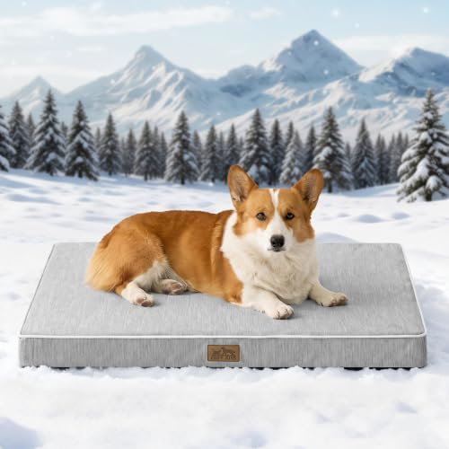 COZY KISS Cooling Orthopedic Dog Bed, Waterproof Lining - Image 3