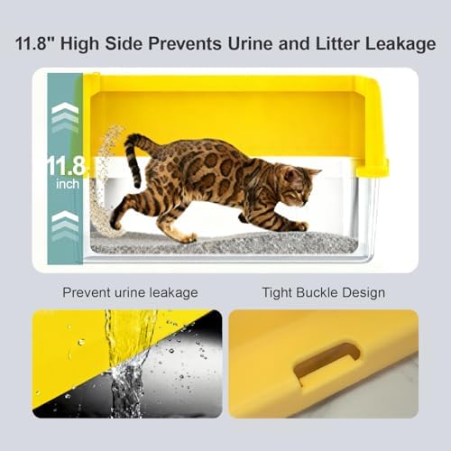 XL Stainless Steel Cat Litter Box - Image 2
