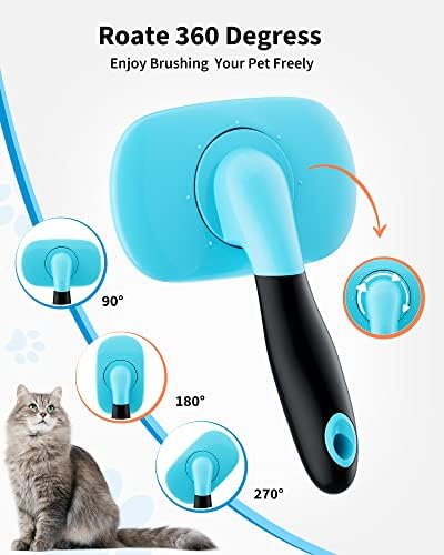 Glendan Dog & Cat Brush- Slicker Pet Brush- Shedding Grooming Tools - Image 3