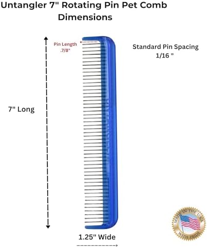 Pet comb for easy mat removal - Image 3