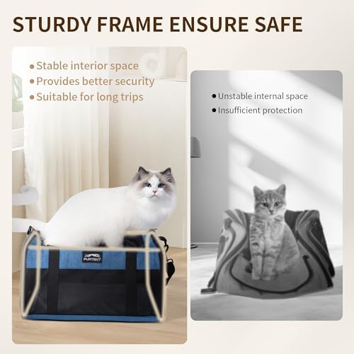 Pet Carrier Airline Approved, Soft Sided Cat Carrier - Image 5