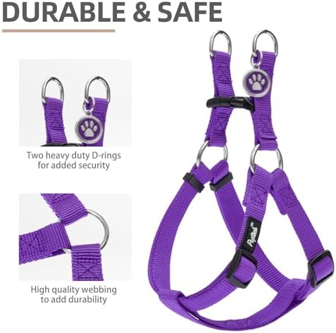 PUPTECK No Pull Dog Harness Large Sized Step-in Adjustable Puppy Vest - Image 2