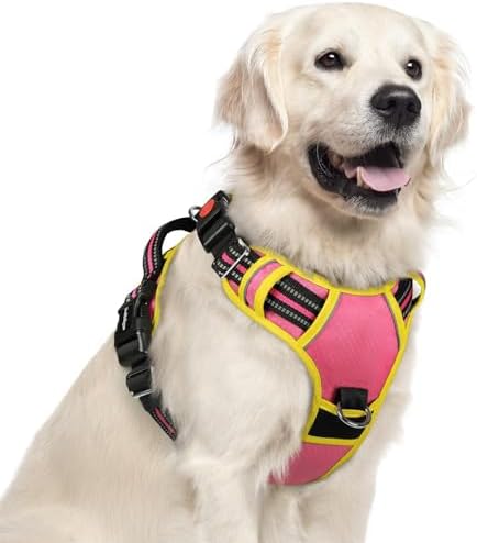 rabbitgoo Dog Harness for Large, No Pull 3 Buckles Easy On & Off by rabbitgoo