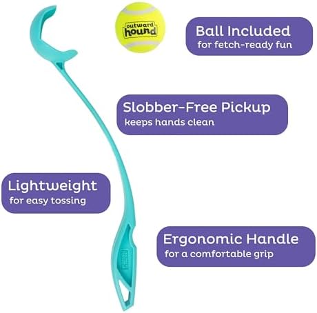 Outward Hound FlyFetch Launch-A-Ball Dog Ball Launcher Toy - Image 3