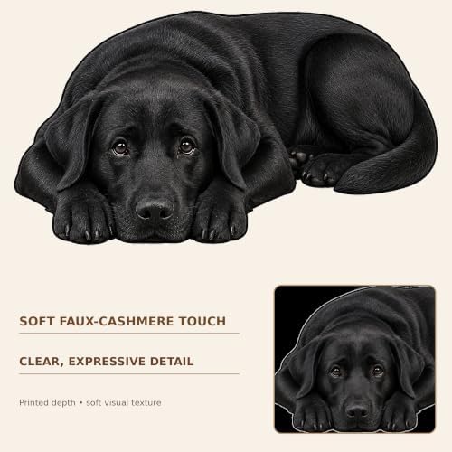 3D Realistic Dog Shaped Bath Mat & Floor Rug - Image 4