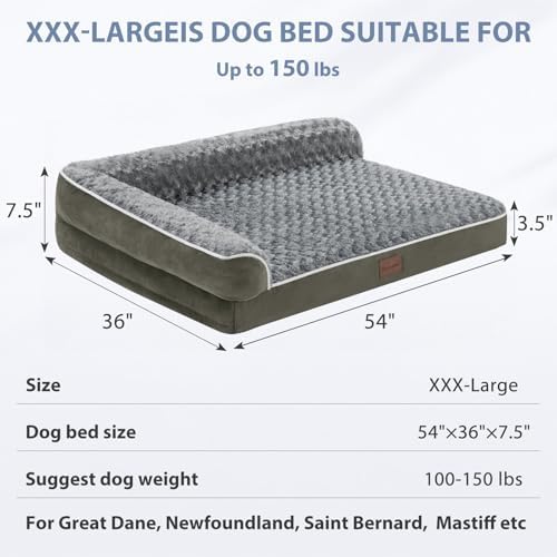 BFPETHOME Orthopedic Washable Dog Bed, Sleeping Couch - Image 4