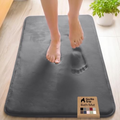 GORILLA GRIP® Memory Foam Bath Rug by GorillaGrip