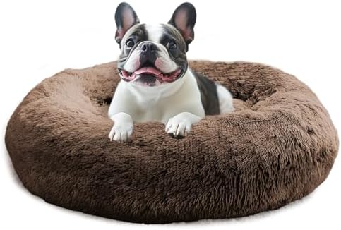 JOLLYVOGUE Calming Dog Bed for Small Dogs by JOLLYVOGUE