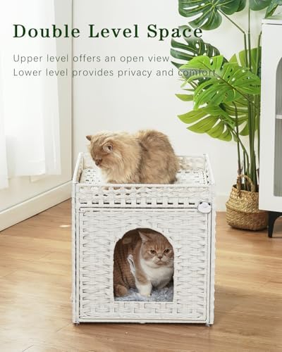 SETVSON Cat Houses for Indoor Cats Extra Large Double Cat Cave - Image 2
