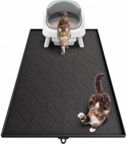 Pawtners Cat Litter Mat Extra Large 42" X 30", 1 Pack by Pawtners