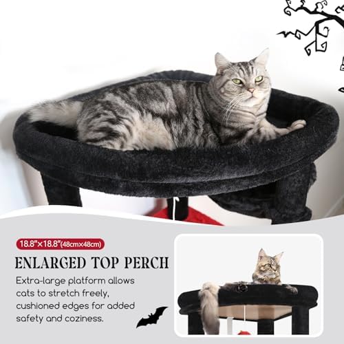 Globlazer 74in Gothic Heavy Duty Cat Tree Tower - Image 4
