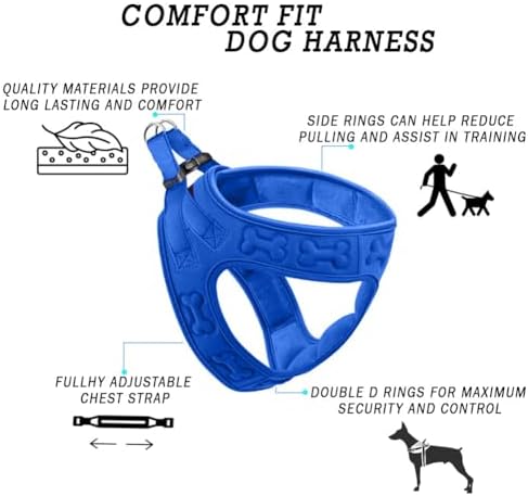 Comfort Fit Dog Harness Step in No Pull Harness - Image 4