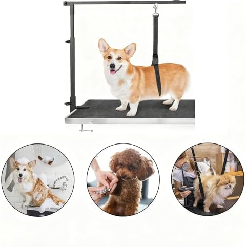 Pet Grooming Loops Fixed Noose Loop Nylon Dog Grooming Belly Strap Adjustable - Image 3