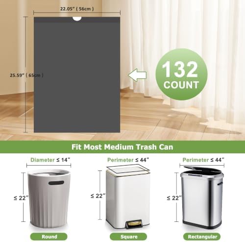 8 Gallon Trash Bags Drawstring - Image 2