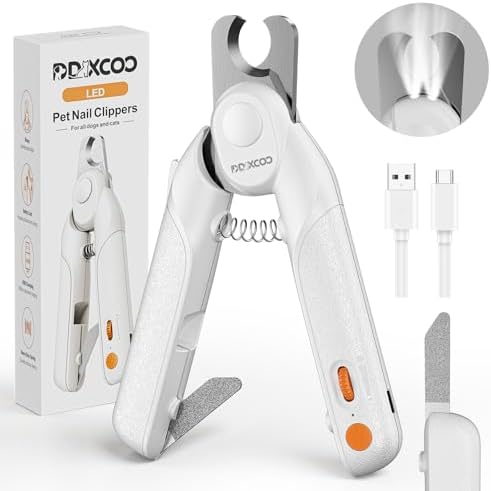 Dog Nail Clippers with Lights, Safe & Stress-Free by Unknown