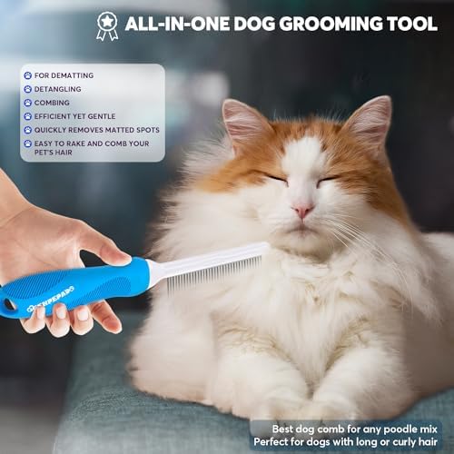 GENPEPADO Grooming Comb for Dogs and Cats - Image 5