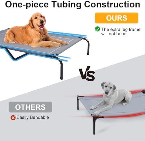 48'' Cooling Elevated Dog Bed - Image 2