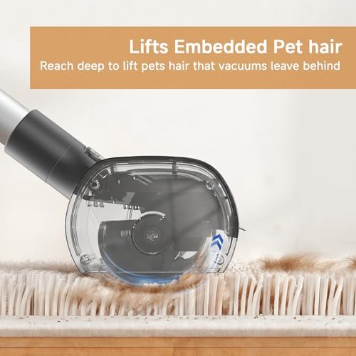 Pet Hair Remover for Carpet, Carpet Sweeper - Image 2